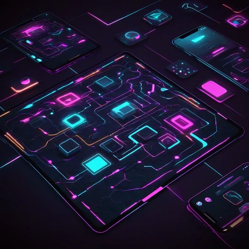 Digital Playground Nightscape